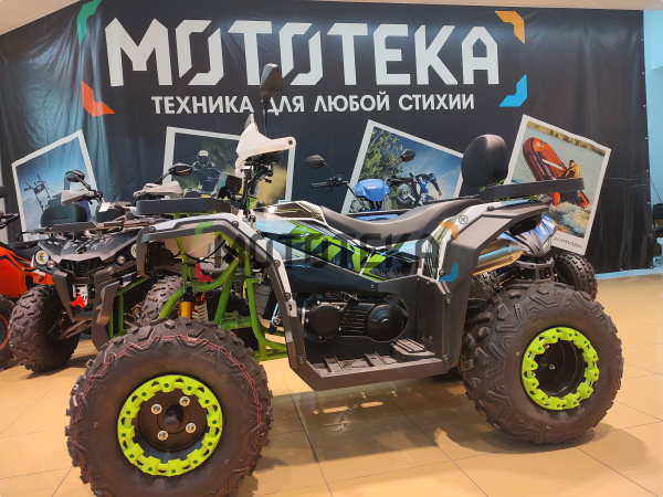Квадроцикл R - MOTO (Р - Мото) Lion 200 X белый (машинокомплект) | Мототека